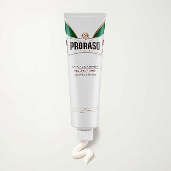 Proraso Crème à Raser Peaux Sensibles – 150 ml (Avoine & Thé Vert)