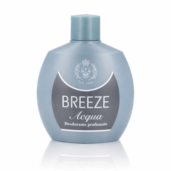 Breeze acqua déodorant homme fraîcheur aquatique sans aluminium 100 ml