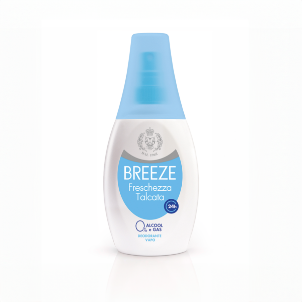 Breeze déodorant sans gaz à la fraîcheur talquée 75 ml