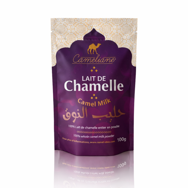 Lait de chamelle en poudre Cameliane 100 % lait de chamelle entier en poudre 100 gr