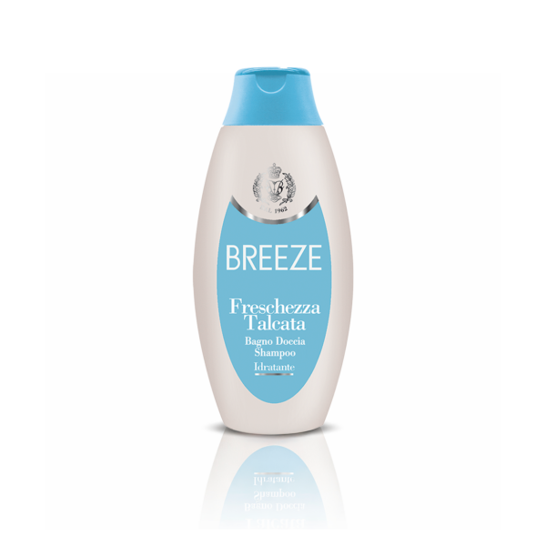 Breeze Freschezza Talcata – Gel douche & shampooing hydratant 400 ml