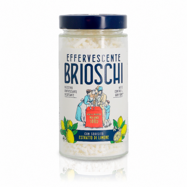 Brioschi Effervescente au Citron 200 g – Tradition Italienne depuis 1880